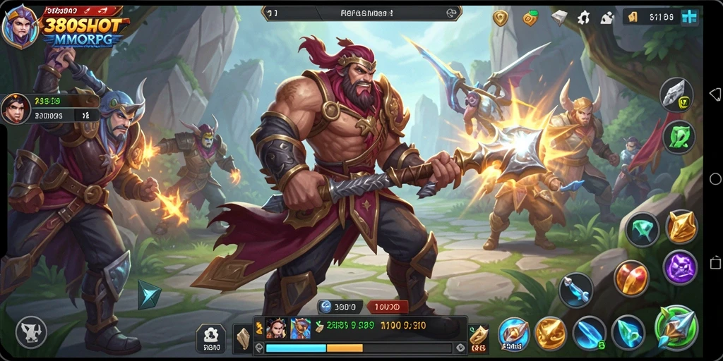 Tampilan gameplay seru di dunia <strong>380SLOT</strong> MMORPG.