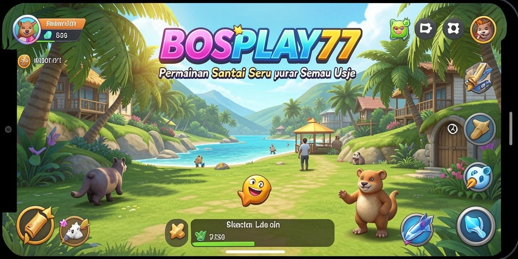 Tampilan menarik gameplay seru BOSPLAY77 yang menghibur.