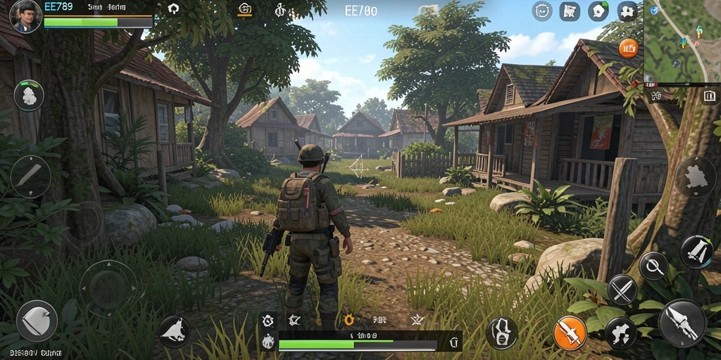 Screenshot gameplay EE789 menampilkan aktivitas simulasi yang seru dan interaktif.