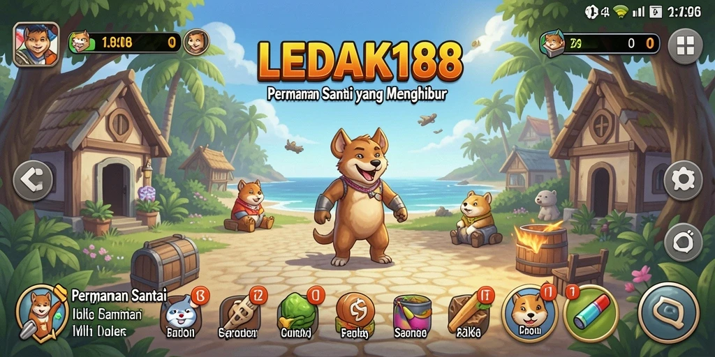 Tampilan gameplay LEDAK188 yang menarik dan menyenangkan.