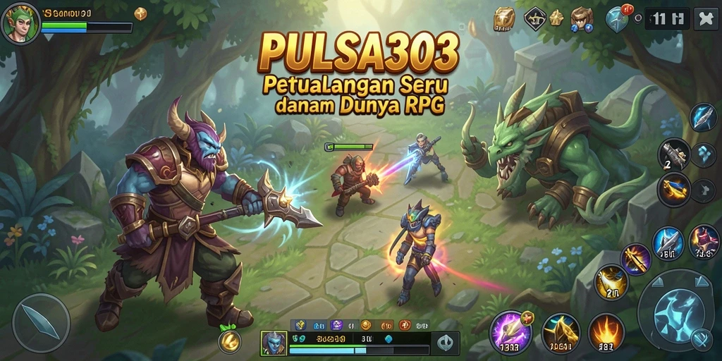 Gameplay seru di PULSA303 dengan pertarungan taktis dan karakter unik.