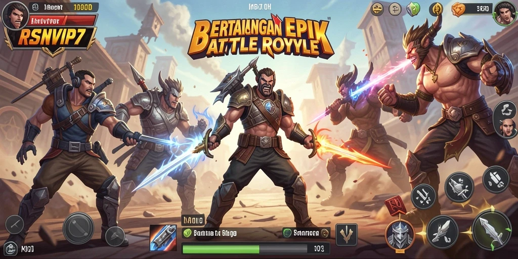Gambaran gameplay seru dan mendebarkan dalam RSNVIP7.