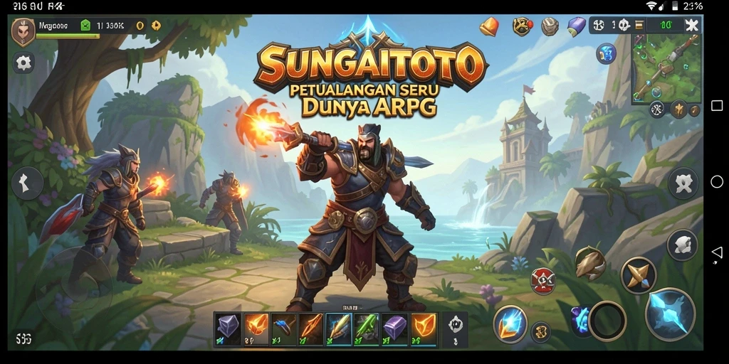 Tampilan gameplay mendebarkan dalam SUNGAITOTO yang penuh aksi.